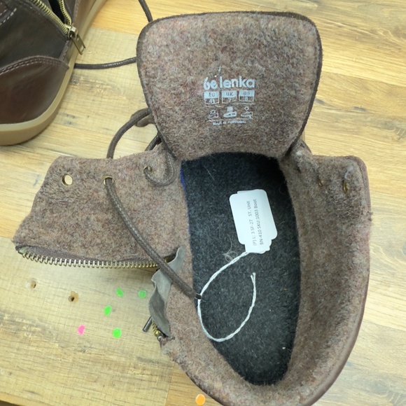 Be Lenka Atlas barefoot women's size 10.5 Eu 41 minimalist leather boots brown - Picture 8 of 10